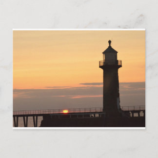Whitby Sunrise Postcard