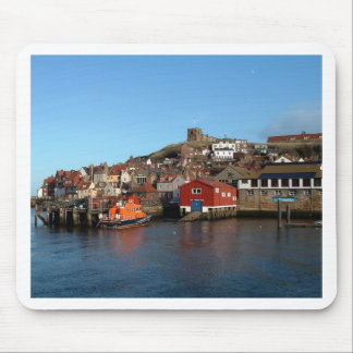 Whitby with old Lifeboat house Mouse Pad