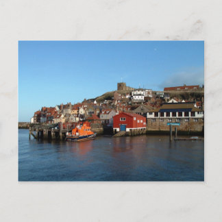 Whitby with old Lifeboat house Postcard