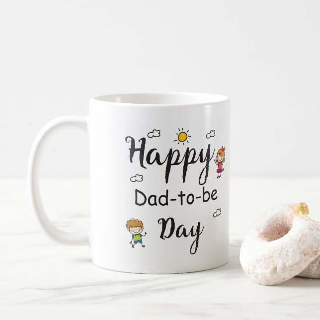 White 11 oz Classic Mug (With Donut)