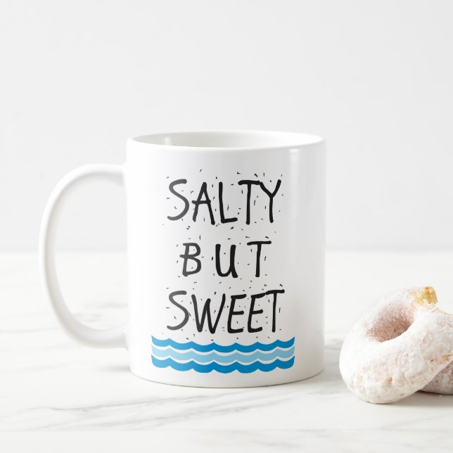 White 11 oz Classic Mug (With Donut)