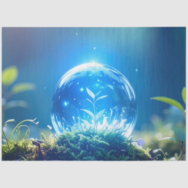 White 18lb Tissue Paper (Front)