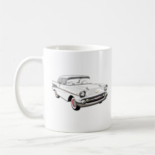White '57 Shoebox Coffee Mug