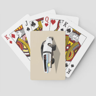 White '68 Charger Playing Cards