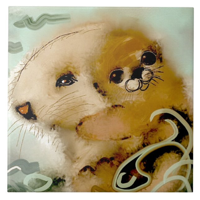 White 6×6 Ceramic Tile... Ceramic Tile (Front)