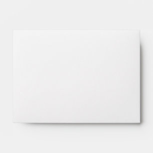 White A-6 Envelope Template
