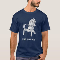 White Adirondack Chair Personalised Souvenir