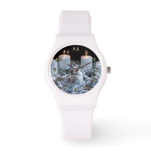 White Advent Wreath Watch