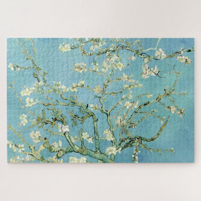 White almond blossom by Vincent Van Gogh Jigsaw Puzzle (Horizontal)