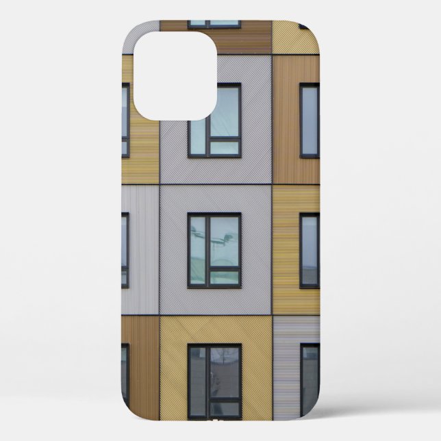 White and beige building windows Case-Mate iPhone case (Back)