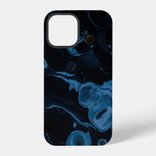 White and black abstract painting iPhone 12 case