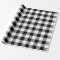 White and Black Buffalo Check Plaid - Gift Wrap