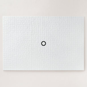 white and black circle jigsaw puzzle