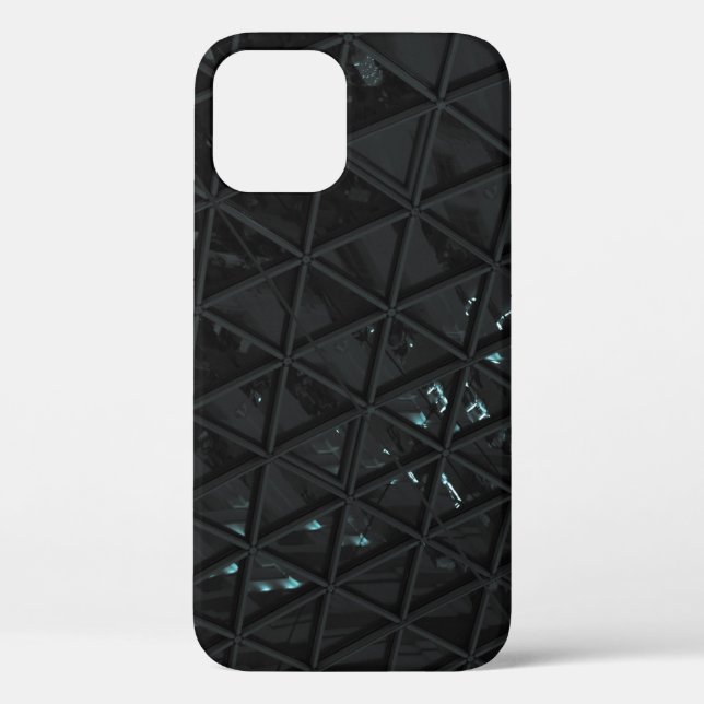 White and black floral textile Case-Mate iPhone case (Back)
