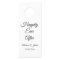 White and Black Happily Ever After Wedding Favour