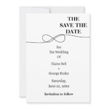 White and Black Infinity Save the date