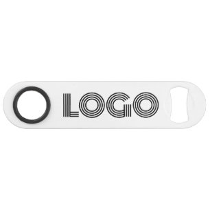 White and Black Modern Logo Promotional