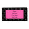 White and Black Polka Dot Pattern