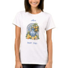 White and Blue Amalfi Ceramic Vase Lemons Italy