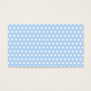 White and Blue Polka Dot Pattern. Spotty.