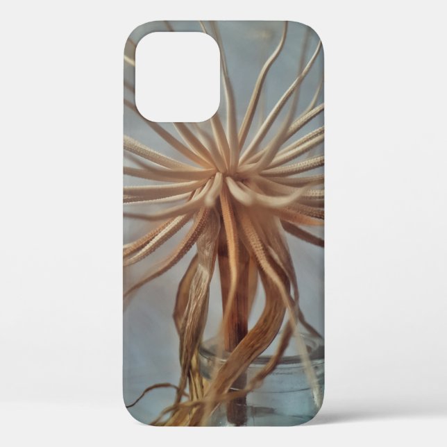 White and brown abstract painting Case-Mate iPhone case (Back)