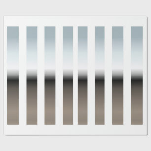 White and Chrome Wrapping Paper