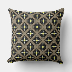 White and Crystal Chain Jewels  Cushion