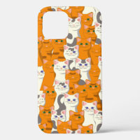 White and ginger cats pattern green eyes blue eyes