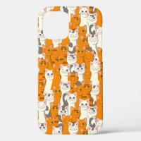 White and ginger cats pattern green eyes blue eyes