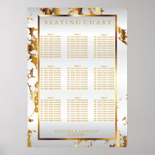 White and Gold Marble - Seating Chart (9)