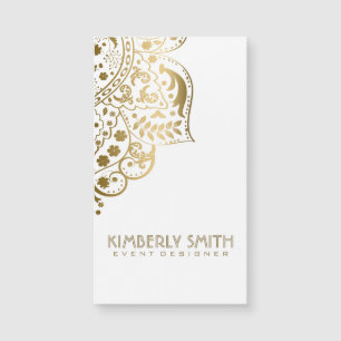 White And Gold Ornament