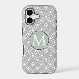 White and Grey Circles