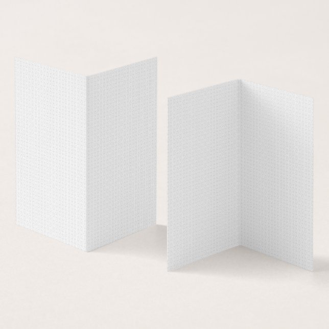 White and grey geometric pattern with interlocking (Inside and Outside)