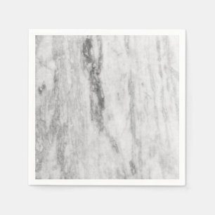 White And Grey Marble Texture Pattern Napkin