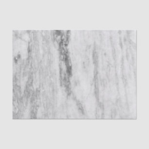 White And Grey Marble Texture Pattern Tissue Paper