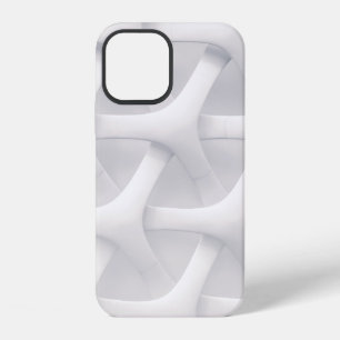 White and grey optical illusion iPhone 12 case