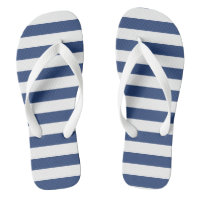 White and Navy Blue Stripes
