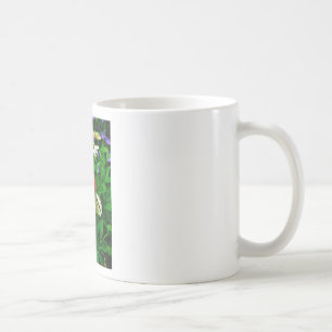 White and Orange ConeFlowers Coffee Mug