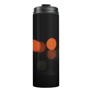 White and orange plastic toy thermal tumbler