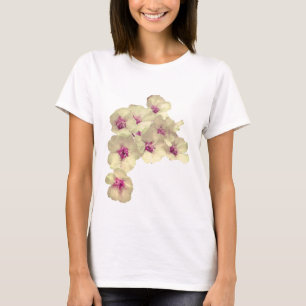 White and Pink Floral T-Shirt