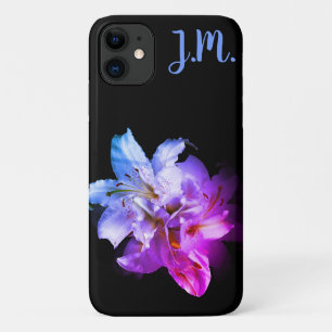 White and Purple Lilies Fantasy iPhone 11 Case