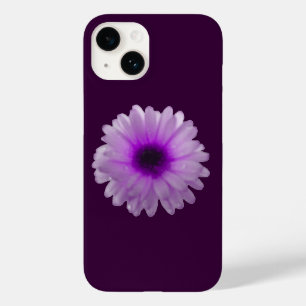 White and Purple Marigold Case-Mate iPhone 14 Case