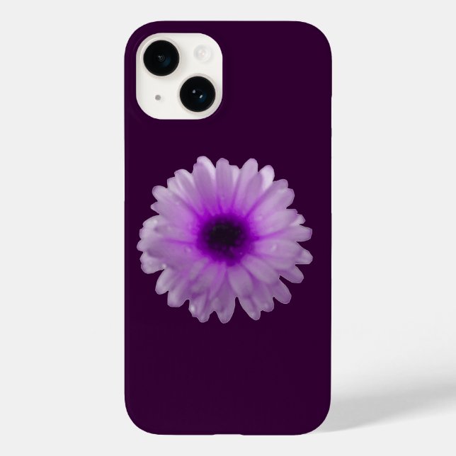 White and Purple Marigold  Case-Mate iPhone Case (Back)