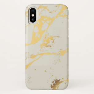 White and red Marble iPhone X Case