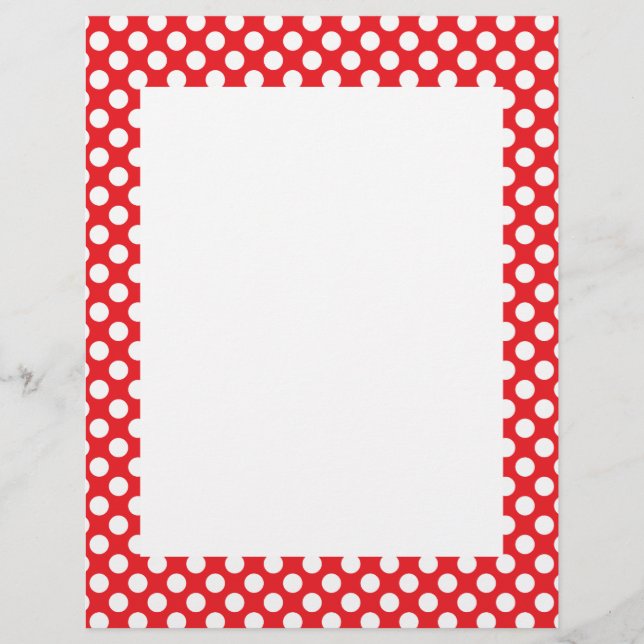 White and Red Polka Dot (Front)