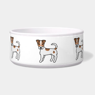 White And Tan Rough Coat Parson Russell Terrier