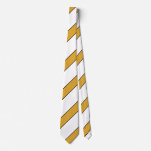 White and yellow tie