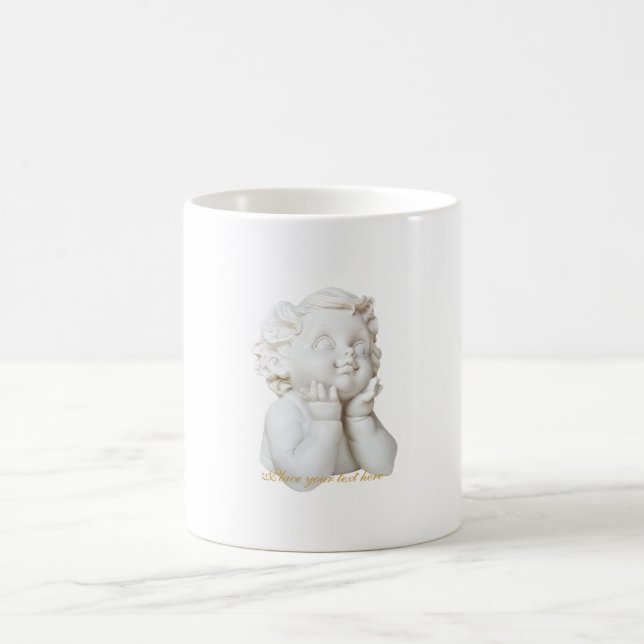 White Angel Coffee Mug (Center)