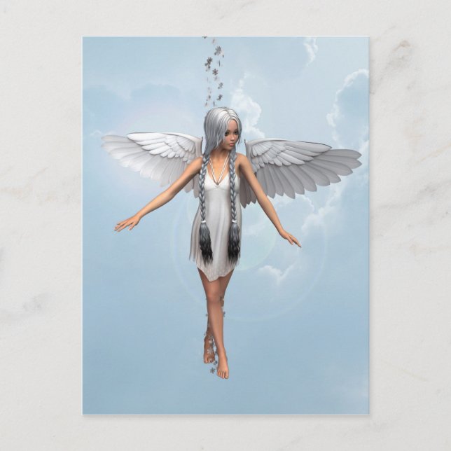 White Angel Postcard (Front)