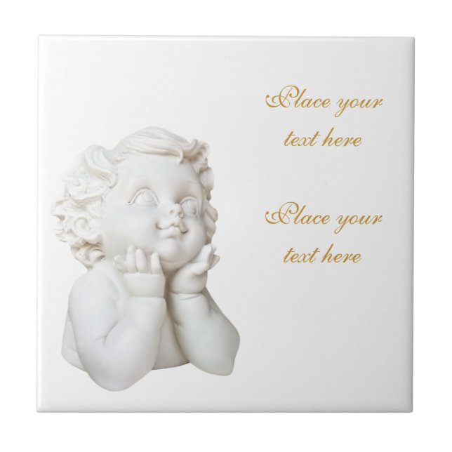 White Angel Tile (Front)